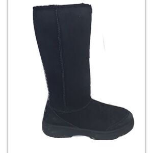Ugg Ultimate Tall Braid boots black 6